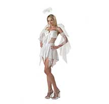costume sexy white angel