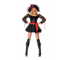 red costume vixen pirate wench